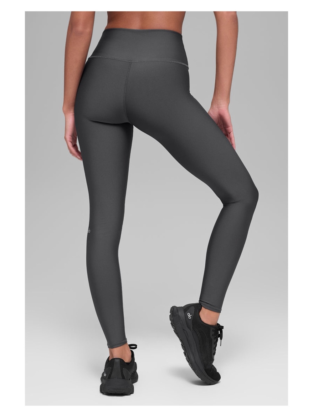 Alo yoga High-Waist Airlift Leggings dark grey medium NEW
